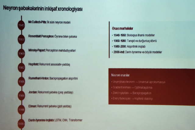 GEOLOGİYA VƏ GEOFİZİKA İNSTİTUTUNDA GƏNCLƏR ÜÇÜN NÖVBƏTİ LEKTORİYA REALLAŞIB