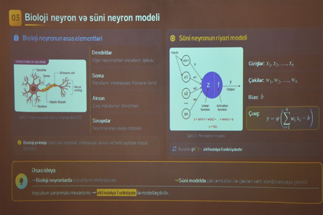 GEOLOGİYA VƏ GEOFİZİKA İNSTİTUTUNDA GƏNCLƏR ÜÇÜN NÖVBƏTİ LEKTORİYA REALLAŞIB