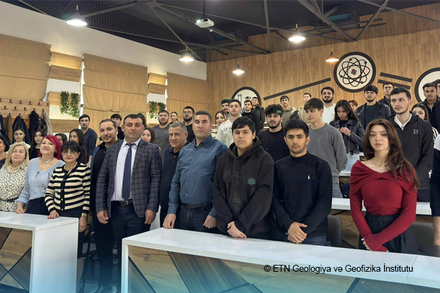 GEOLOQ ALİM ADNSU TƏLƏBƏLƏRİ ÜÇÜN USTAD DƏRSİ KEÇİB