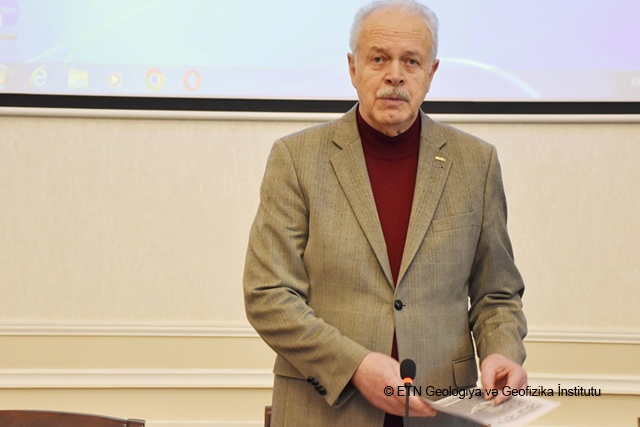 GEOLOGİYA İNSTİTUTUNDA AKADEMİK ƏLƏŞRƏF ƏLİZADƏNİN 115 İLLİK YUBİLEYİNƏ HƏSR EDİLMİŞ TƏDBİR