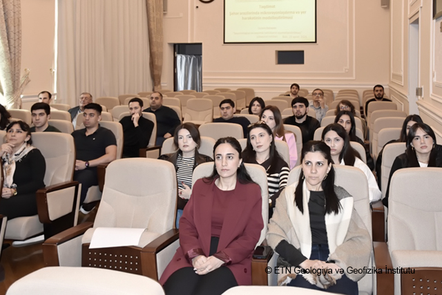 ETN GEOLOGİYA İNSTİTUTUNDA ÜMUMDÜNYA ŞƏHƏRSALMA FORUMUNUN SESSİYASI ÜZRƏ NÖVBƏTİ TƏDBİR