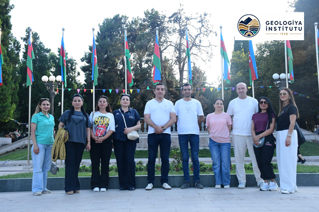 GEOLOGİYA İNSTİTUTUNUN KOLLEKTİVİ İŞĞALDAN AZAD OLUNMUŞ ƏRAZİLƏRİ ZİYARƏT EDİB