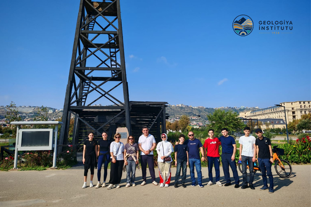 GEOLOGİYA İNSTİTUTUNDA “RESEARCH AND RIDE” ADLI İLK VELOSİPED TURU KEÇİRİLİB