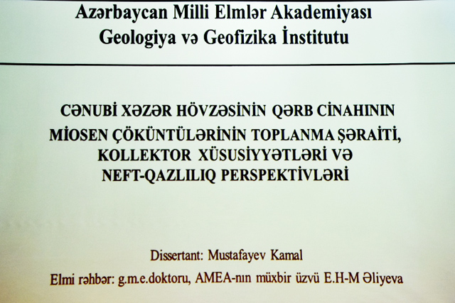 GGİ-də FƏLSƏFƏ DOKTORLUĞU İŞİNİN MÜZAKİRƏSI KEÇİRİLİB