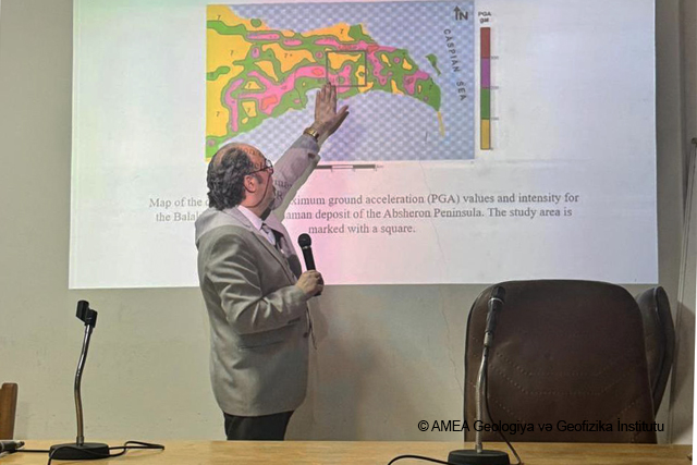 GEOLOGİYA VƏ GEOFİZİKA İNSTİTUTU SEYSMOLOGİYA İSTİQAMƏTİNDƏ MİSİR ƏRƏB RESPUBLİKASI ALİMLƏRİ İLƏ ELMİ ƏLAQƏLƏR QURUR