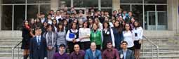 Geologiya Institutunun alimləri ilə məktəblilərin görüşü