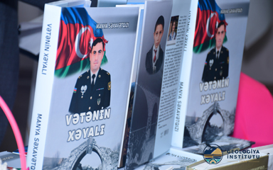 ŞƏHİD MAYOR XƏYAL MƏMMƏDOVUN HƏYAT VƏ DÖYÜŞ YOLUNA HƏSR OLUNMUŞ KİTAB TƏQDİM EDİLİB