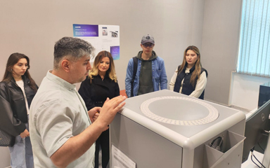 QAZAXISTANIN SATBAYEV UNİVERSITETİNİN TƏLƏBƏLƏRİ GEOLOGİYA İNSTİTUTUNDA