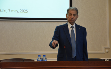 GEOLOGİYA VƏ GEOFİZİKA İNSTİTUTUNDA GƏNCLƏR ÜÇÜN NÖVBƏTİ LEKTORİYA KEÇİRİLİB