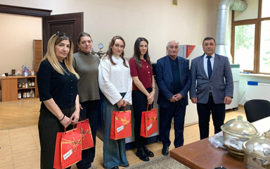 GGİ HƏMKARLAR TƏŞKİLATI “8 MART – BEYNƏLXALQ QADINLAR GÜNÜ” MÜNASİBƏTİLƏ XANIM ƏMƏKDAŞLARI TƏBRİK EDİB