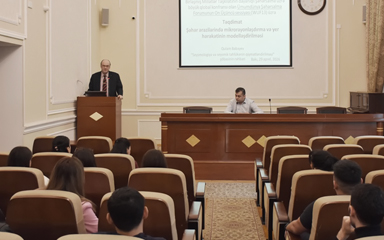 ETN GEOLOGİYA İNSTİTUTUNDA ÜMUMDÜNYA ŞƏHƏRSALMA FORUMUNUN SESSİYASI ÜZRƏ NÖVBƏTİ TƏDBİR